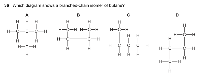 Diagram for O Level Chemistry question – Mixed chemistry skills