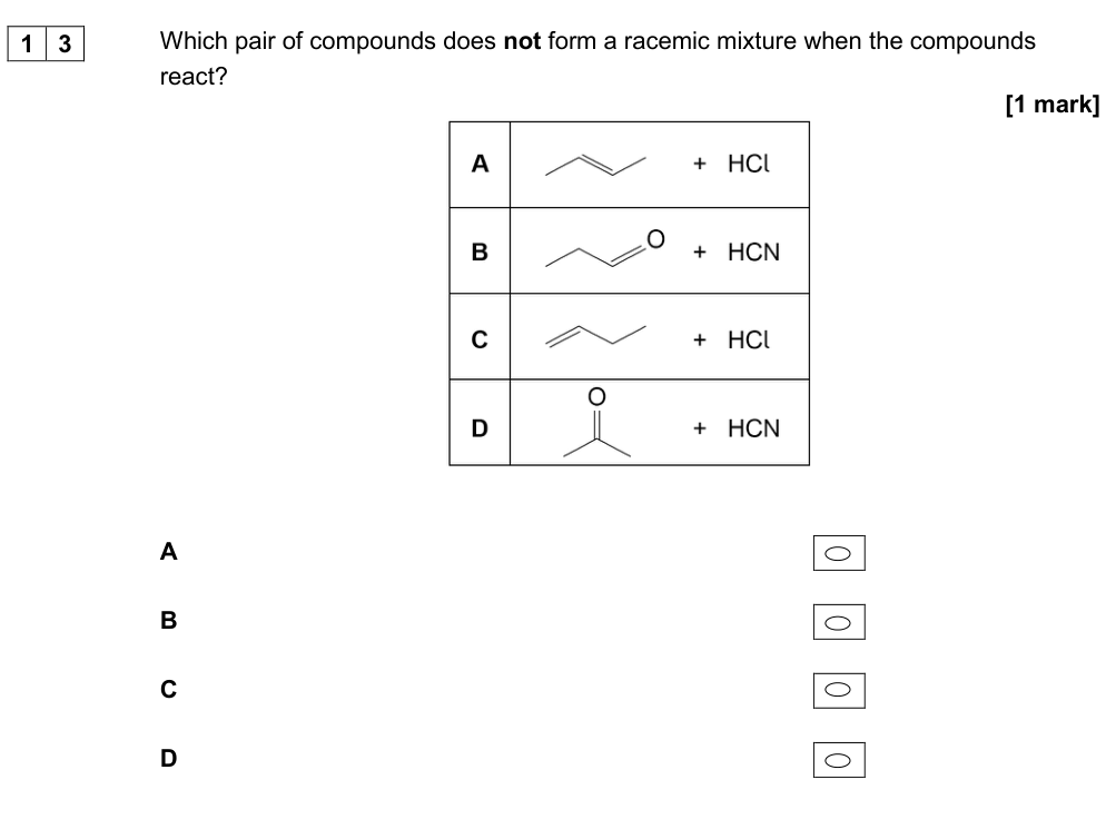 AQA Chemistry diagram for aqa_alevel_chemistry_p3_2017_q13